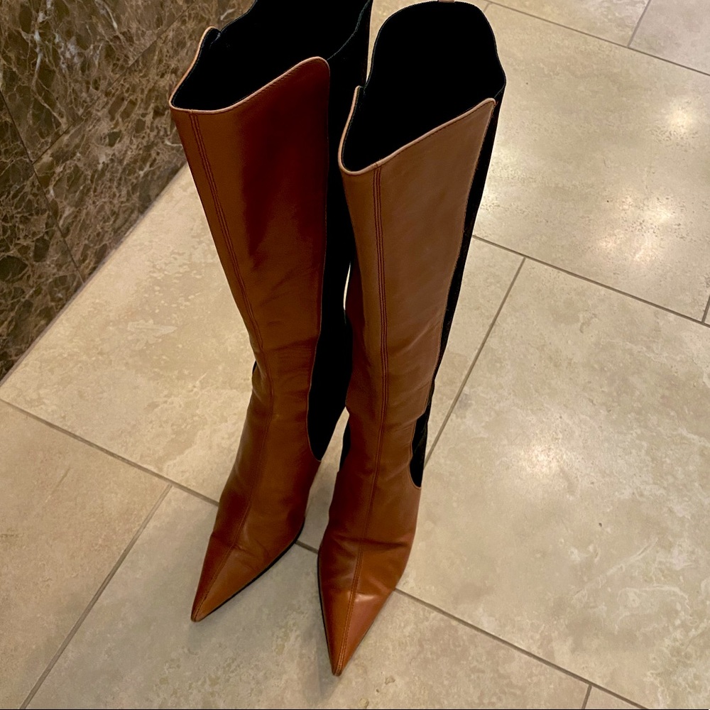 Dolce & Gabbana leather boots